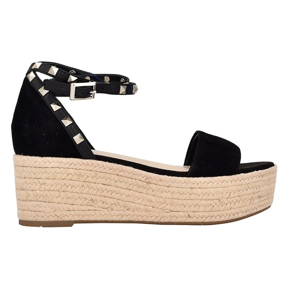 NEW 🌺 Marc Fisher Jazlyn Espadrille Wedge - Picture 2 of 5